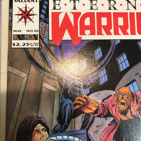 LOT OF 2 VALIANT COMICS  ETERNAL WARRIOR MAY NO 10 & APR NO 9 - Picture 3 of 4